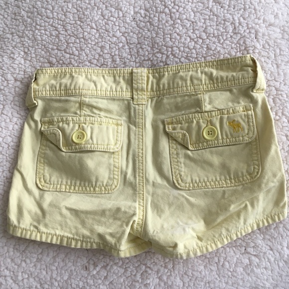 Abercrombie Kids Yellow Shorts - Picture 2 of 3